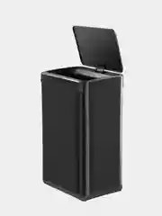 Черный сенсорное ведро для мусора TESLER STB-50F (складное)