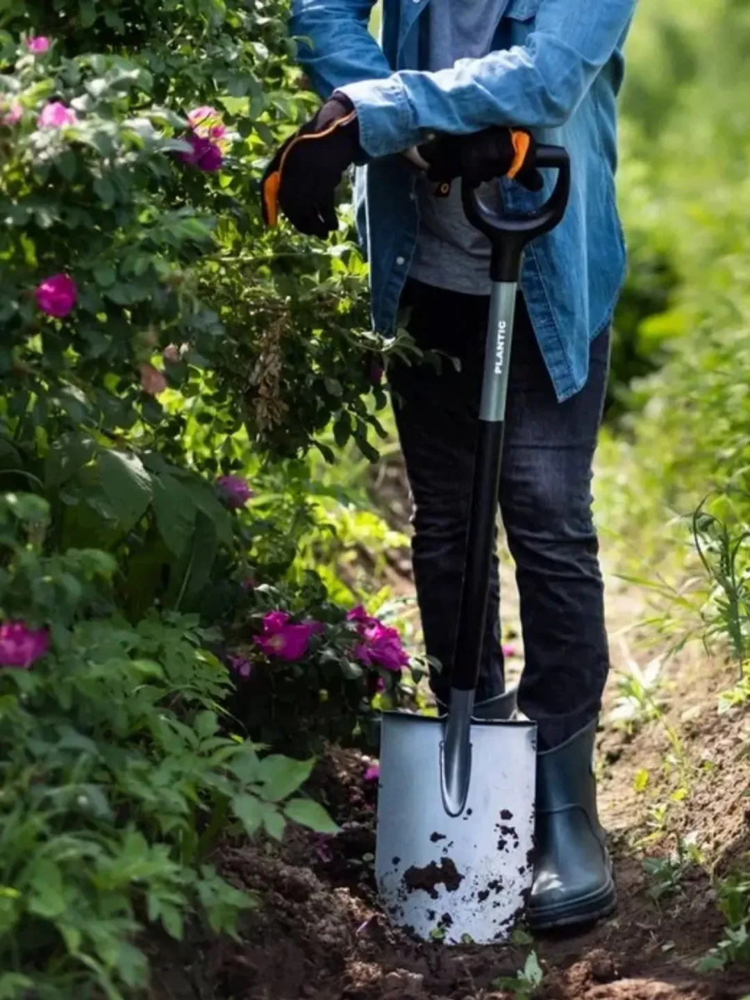 Лопата большая для земляных работ Plantic Terra Pro 11001-01