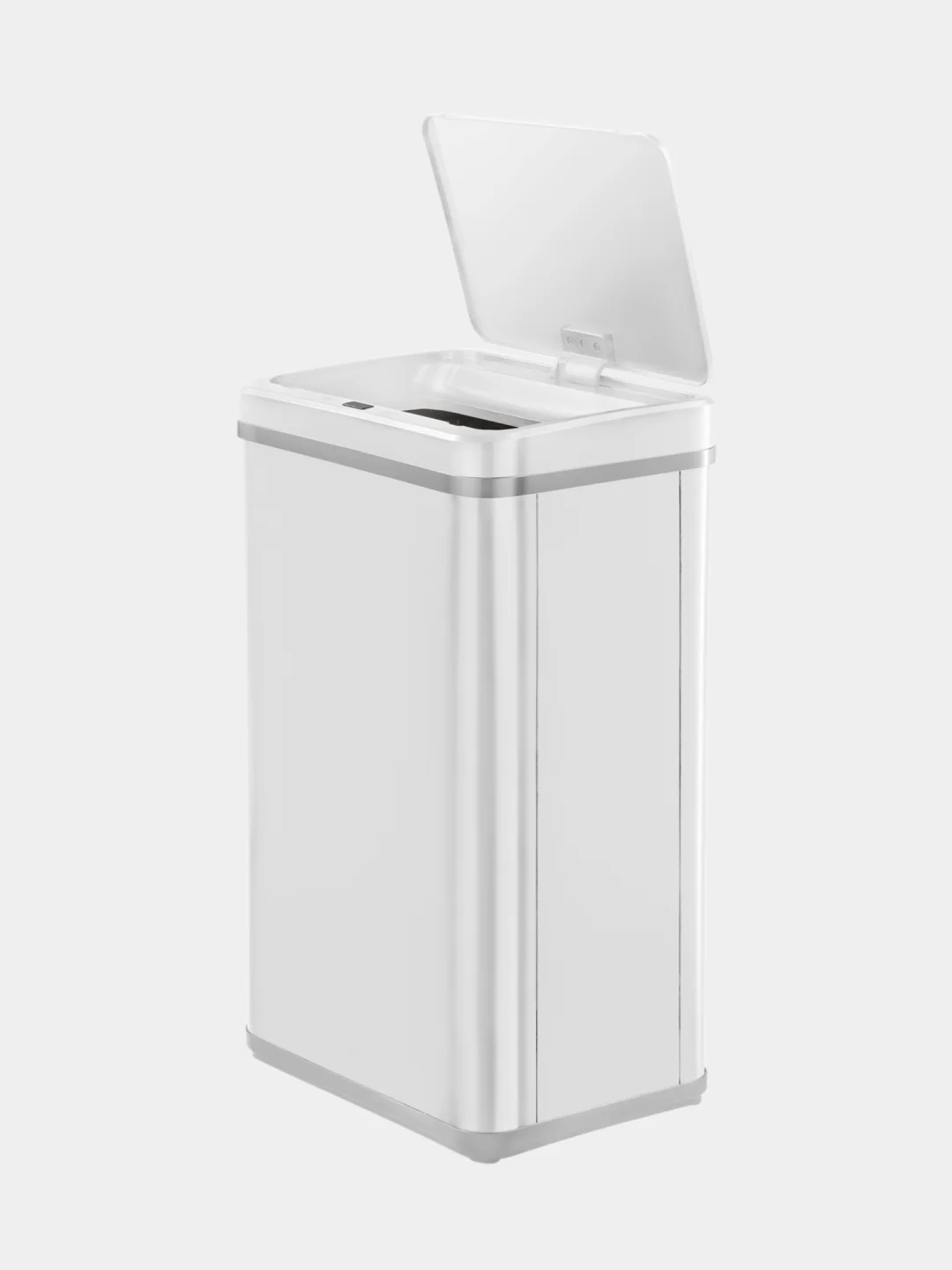 Белый сенсорное ведро для мусора TESLER STB-60F (складное)