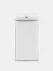 Белый сенсорное ведро для мусора TESLER STB-60F (складное)