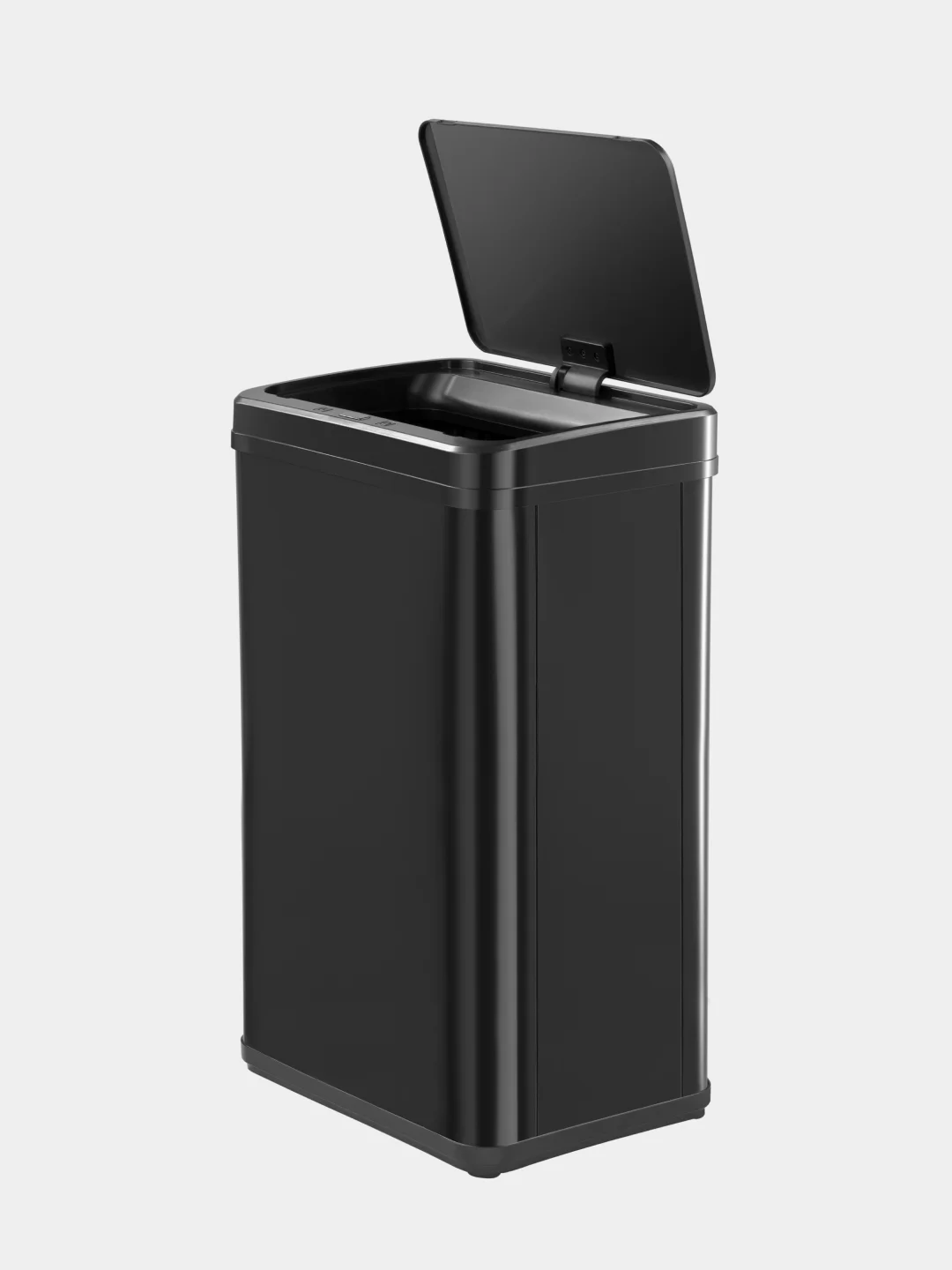 Черный сенсорное ведро для мусора TESLER STB-60F (складное)