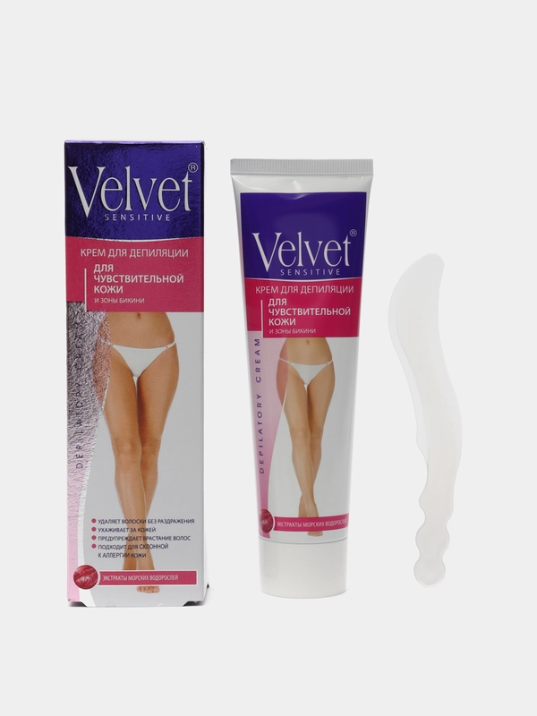 Крем для депиляции зоны бикини Velvet 100мл