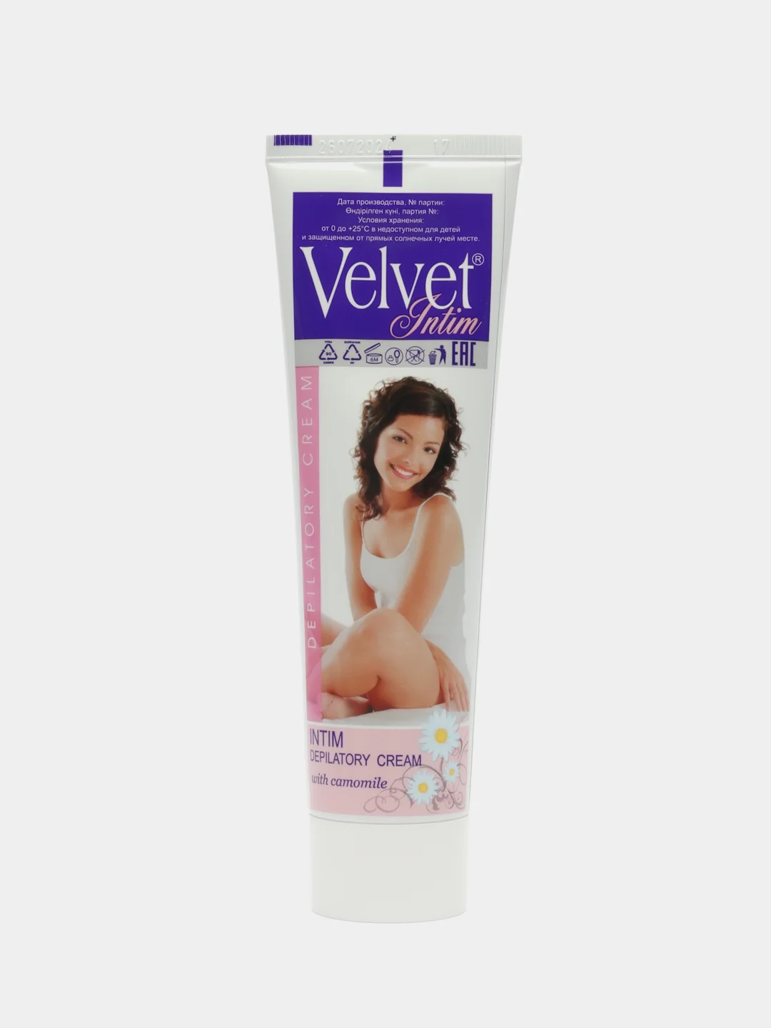 Крем для депиляции интимных зон Velvet 100мл