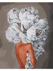 Девушка - Нежность Картина по номерам на холсте с подрамником, 40 х 50, "Hobby Paint"