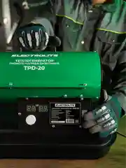 Дизельная тепловая пушка Electrolite TPD-20 (20000 Вт, 600 м3/час, 0.8 л/час, ТЕРМОСТАТ)