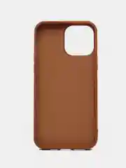 Чехол Guess PU leather для iPhone 13 Pro Мах из экокожи, коричневый
