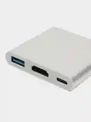 Портативный хаб 3 в 1 USB-C на 4K HDMI - USB 3.0 - Type-С для macbook