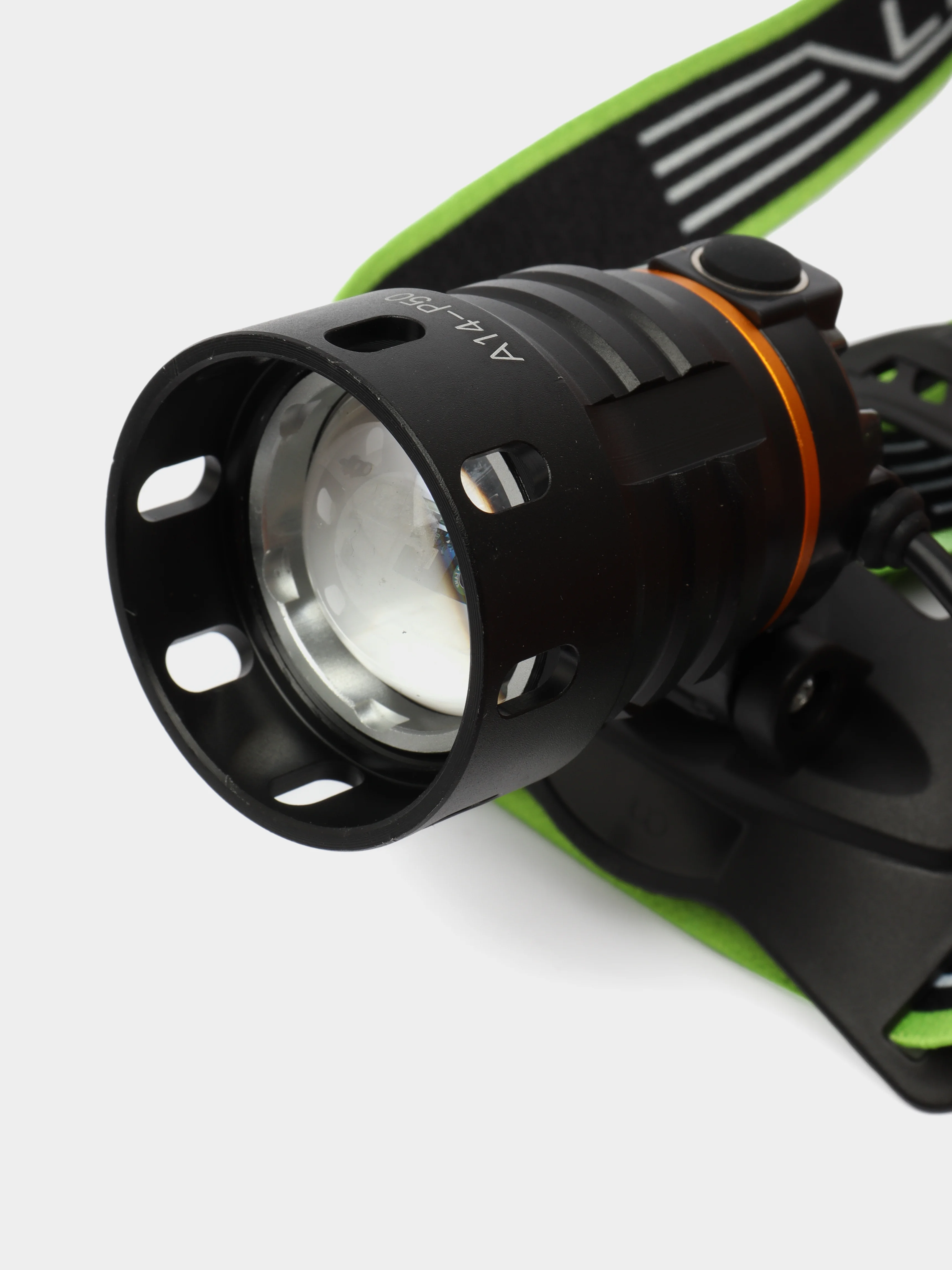 Аметистовый мощный фонарь налобный аккумуляторный LED для охоты и для рыбалки, фонарь аккумуляторный