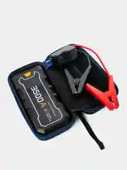 Черный пусковое зарядное устройство для автомобиля - бустер/ JumpStarter CY35 - 3500A, 14.800 мАч