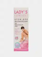 Конфетный крем Lady"s для депиляции для всех типов кожи / ультрабыстрый / для чувствительной кожи