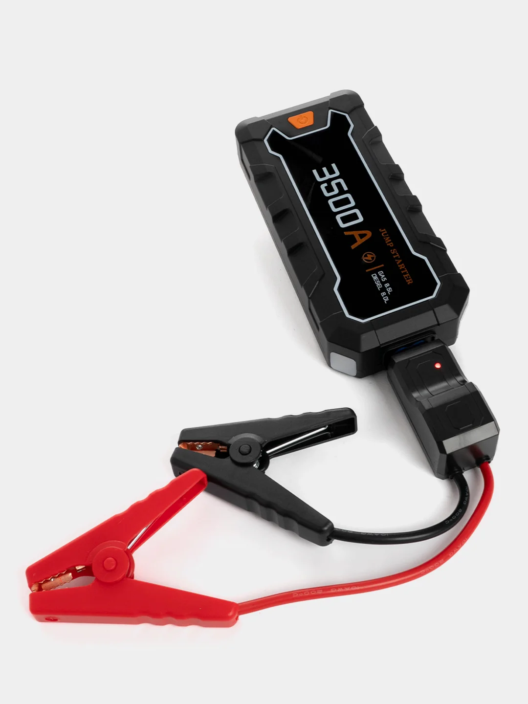 Черный пусковое зарядное устройство для автомобиля - бустер/ JumpStarter CY35 - 3500A, 14.800 мАч