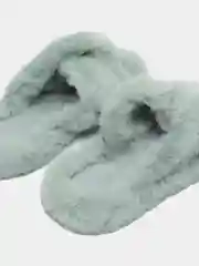 Ледяной тапочки женские домашние, меховые