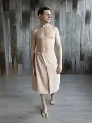 Килт махровый, для бани и сауны, мужской, 100% хлопок