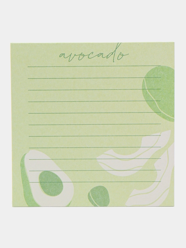 Блок для записей "Avocado", 8,5*8,5*1,1см, 100л., на склейке