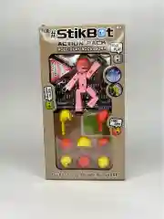 Фигурка Стикбот (Stikbot) с аксессуарами / Стикботы / Человечек для анимационной студии