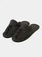 Хаки тапочки домашние мужские "Дракон"