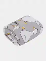 Серый одеяло детское, хлопок, 110*140см