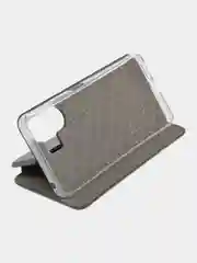 Темно-синий чехол-книжка для Xiaomi Redmi 13C / Poco C65 / Сяоми Редми 13С / Поко С65