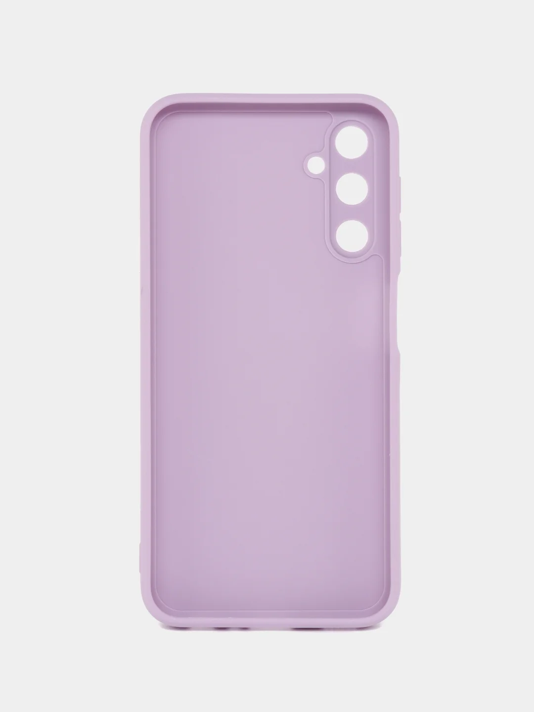 Лавандовый чехол Samsung Galaxy A25 / Самсунг Галакси А25 силиконовый, цветной, матовый