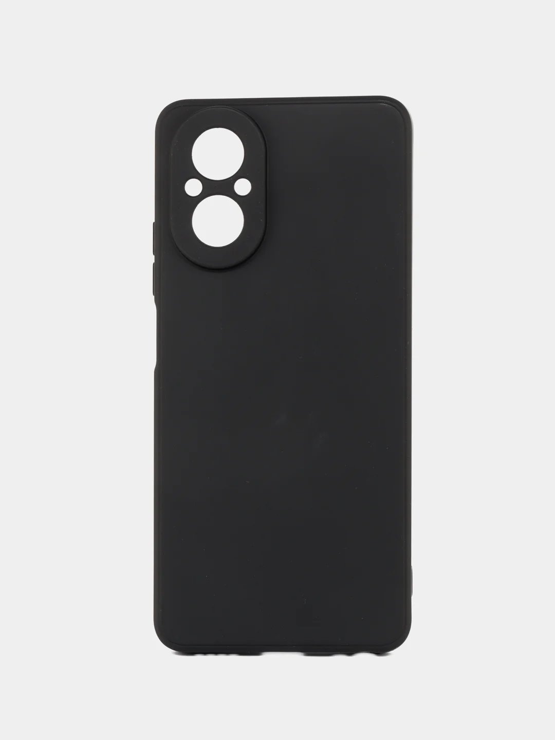 Черный чехол Realme C67 / Реалми С67 черный, силиконовый, матовый