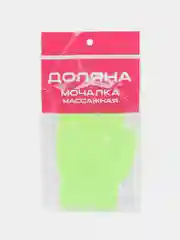 Мочалка - варежка массажная Доляна, 17х12 см, цвет МИКС