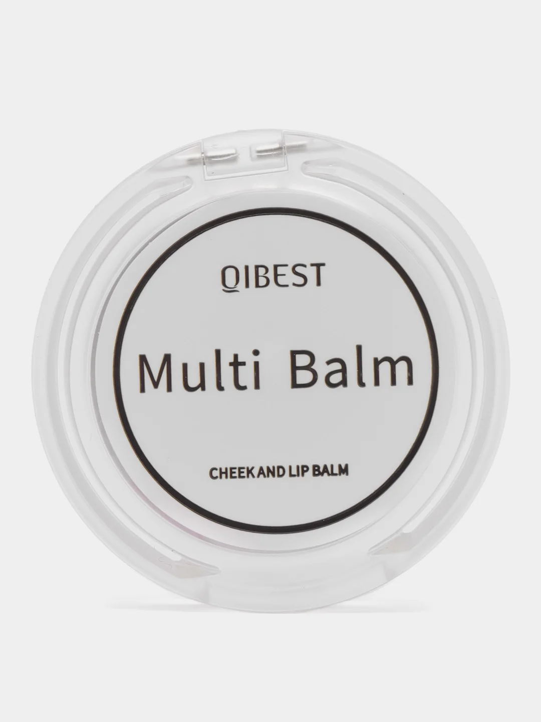 Румяна для лица QiBest кремовые черные, тинт, тени, 3 в 1, 4 мл