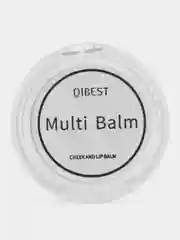 Румяна для лица QiBest кремовые черные, тинт, тени, 3 в 1, 4 мл