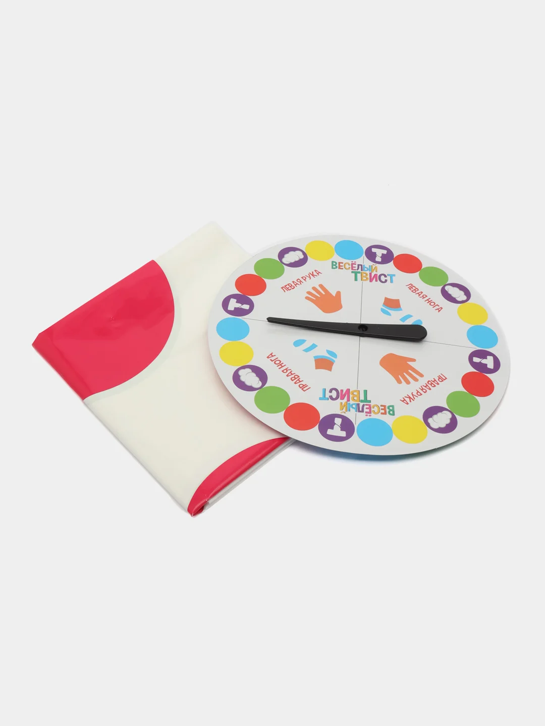 Игра настольная "Веселый твист", PP, 26,5х26,5х5,5см