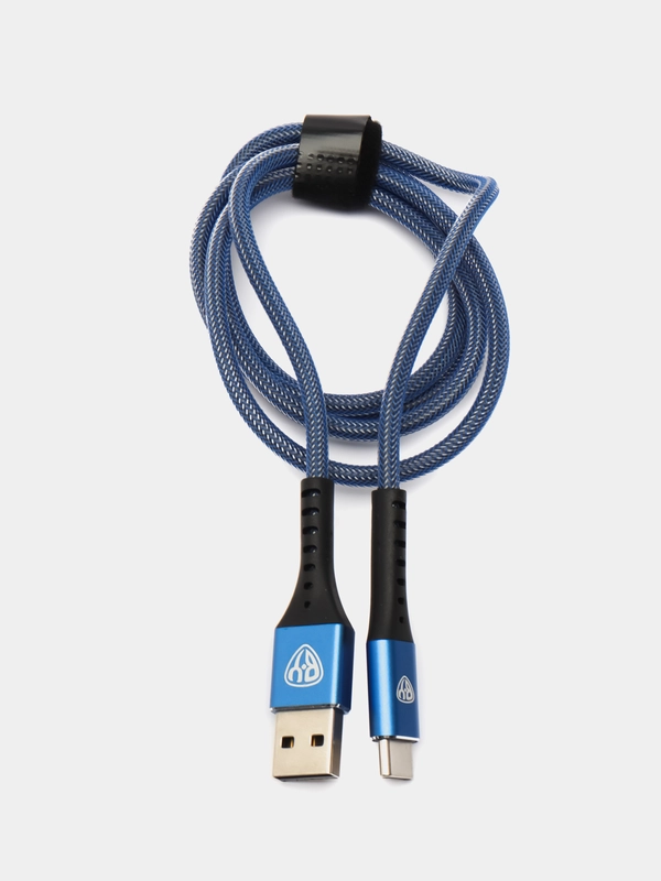 Кабель для зарядки Адреналин Type-C, 1 метр, 3А, Быстрая зарядка QC 3.0