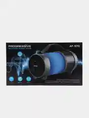 Черный портативная колонка блютуз, беспроводная колонка Bluetooth с подсветкой Dialog AP-1010
