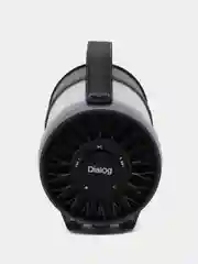 Черный портативная колонка блютуз, беспроводная колонка Bluetooth с подсветкой Dialog AP-1010