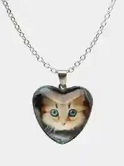 Белый цепочка с подвеской котиком стразами hello kitti