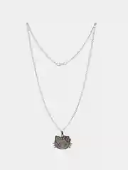 Серый цепочка с подвеской котиком стразами hello kitti