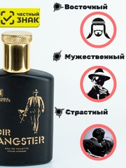 Мужская туалетная вода Gangster Noir/ Гангстер Нуар мужская т.в/ 100 мл, Brocard