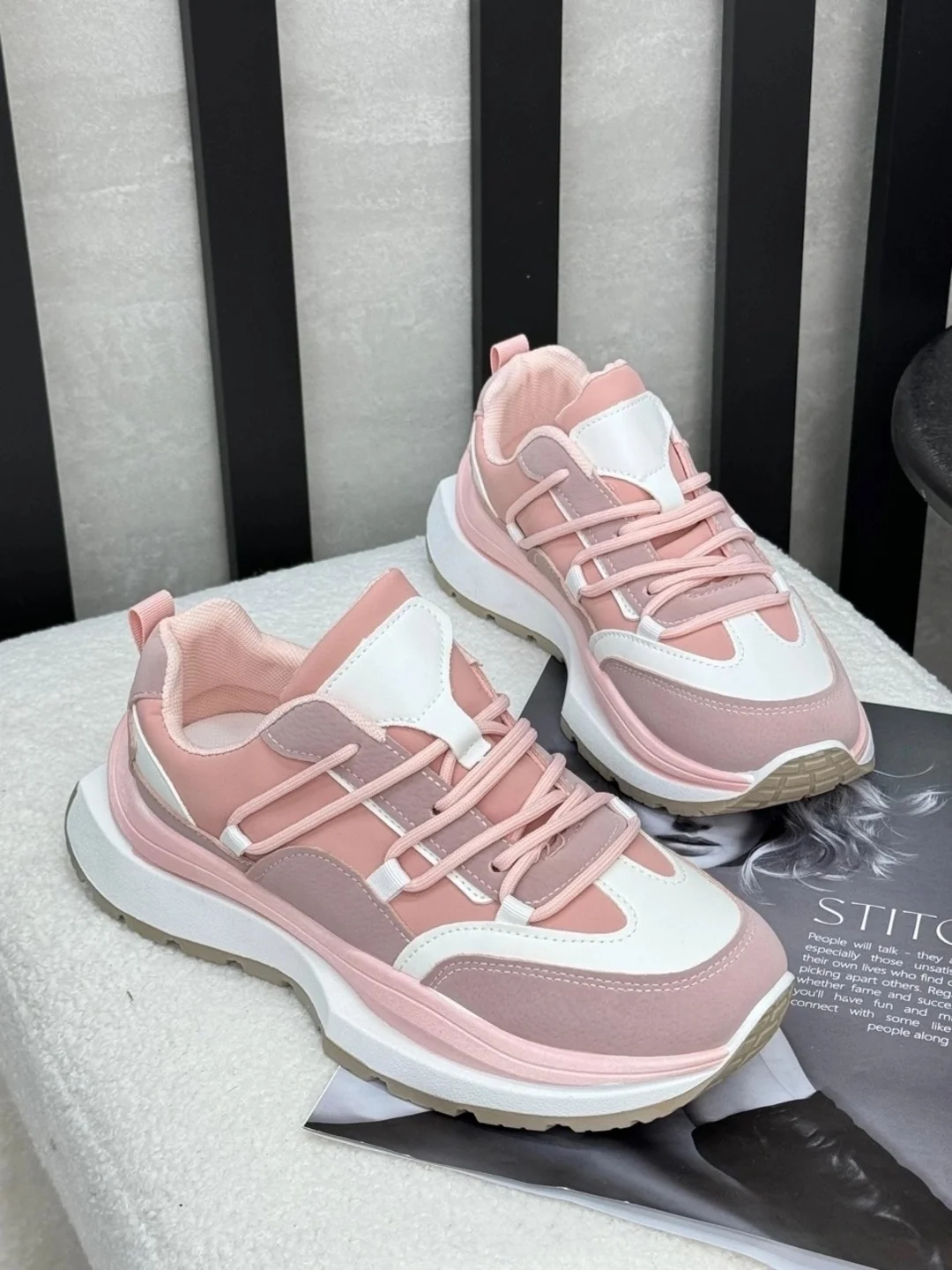 Розовый кроссовки женские демисезонные , 3 цвета, 36-41