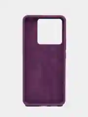 Фиолетовый чехол для Xiaomi Poco X6 5G / Note 13 Pro 5G не впитывающий загрязнения