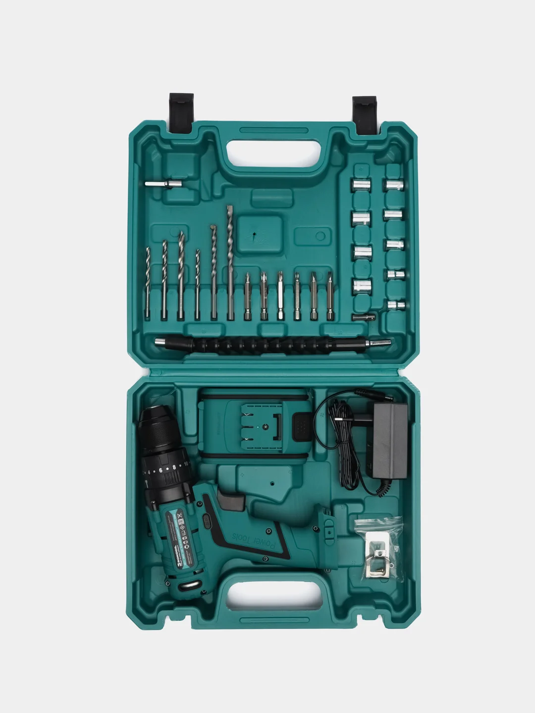 Зеленый ударный аккумуляторный шуруповерт Rokodil Twist 2 Pro Impact 18V, дрель шуруповёрт 18В