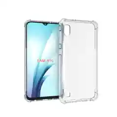 Чехол для Samsung Galaxy A10, M10, Самсунг А10 с усиленными углами, силиконовый прозрачный