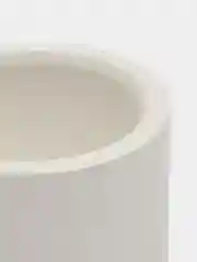 Белый подсвечник стаканчик
