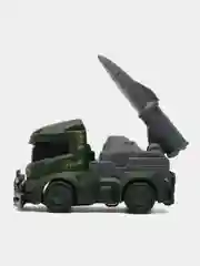 Игрушечная военная машинка, инерционная, 8 см