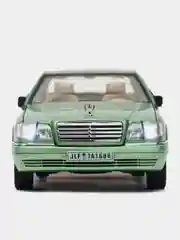 Белый масштабная металлическая модель авто 1:24 MERCEDES-BENZ W140
