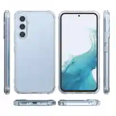 Чехол для Samsung Galaxy A54 5G, Самсунг А54, с усиленными углами, силиконовый, прозрачный