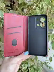 Красный чехол книжка elitcase для Vivo V25 5G и V25E / Виво В25 5G и В25Е