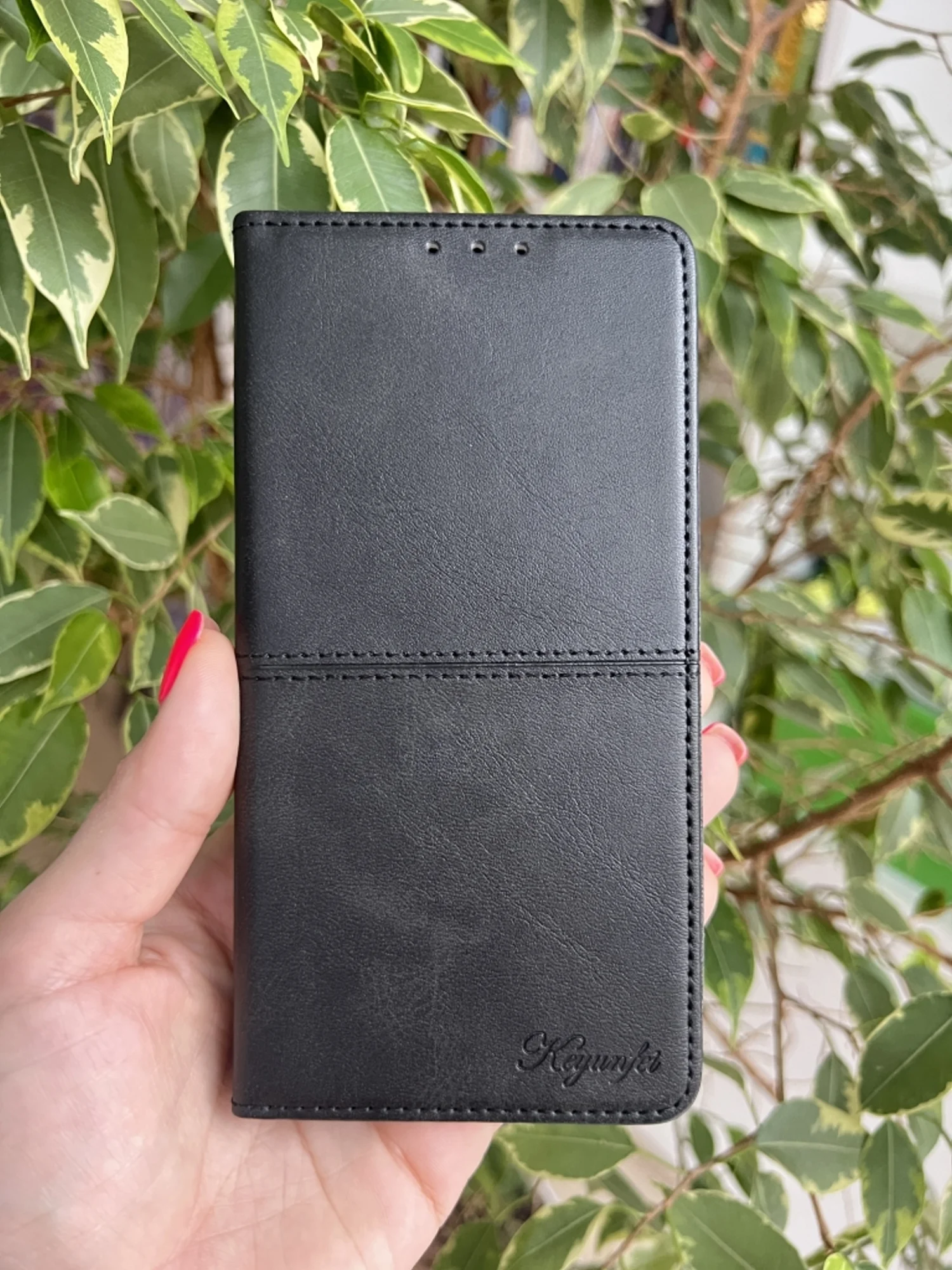 Черный чехол книжка elitcase для Vivo V25 5G и V25E / Виво В25 5G и В25Е