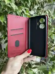 Красный чехол книжка elitcase для Vivo T1 4G / Виво Т1 4G