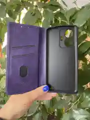 Фиолетовый чехол книжка elitcase для Vivo T1 4G / Виво Т1 4G