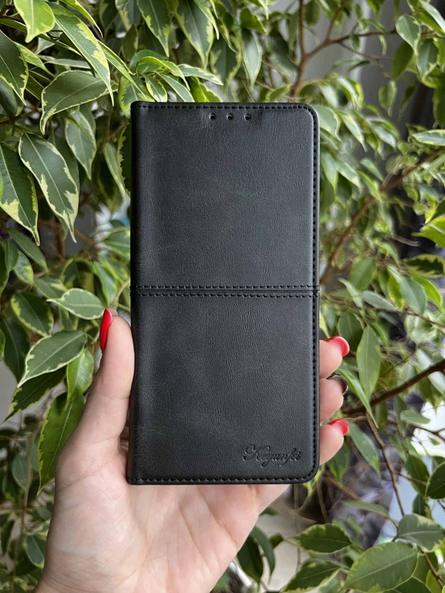 Черный чехол книжка elitcase для Vivo T1 4G / Виво Т1 4G