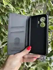Черный чехол книжка elitcase для Vivo T1 4G / Виво Т1 4G