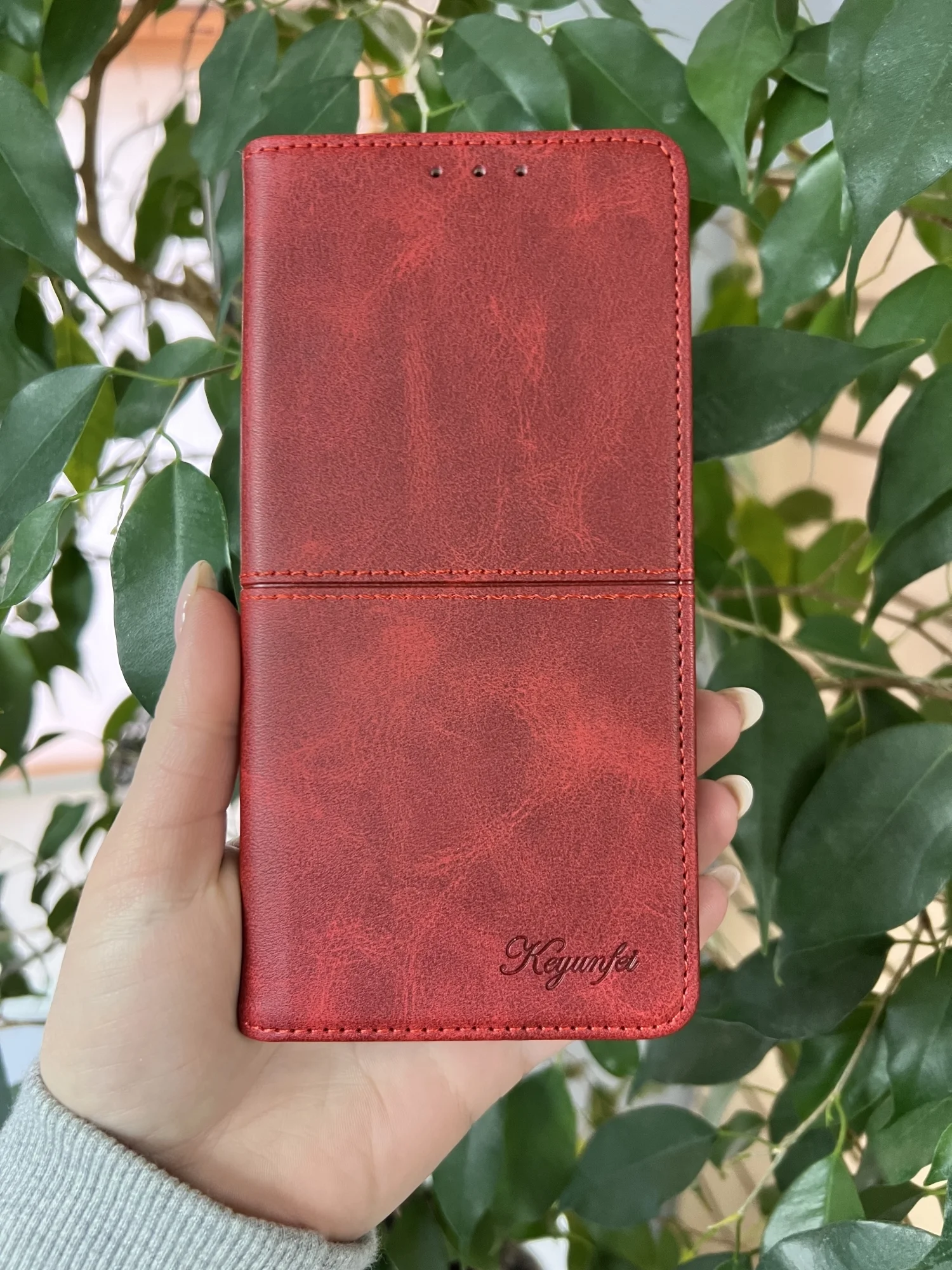 Красный чехол книжка elitcase для Tecno Spark GO 2024 и Spark 20 и Spark 20C и Pop 8