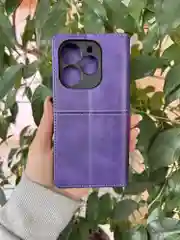 Фиолетовый чехол книжка elitcase для Tecno Spark GO 2024 и Spark 20 и Spark 20C и Pop 8
